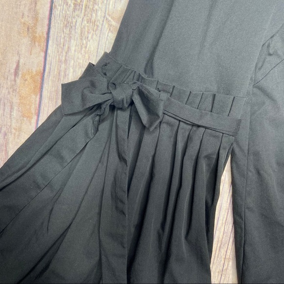 Catherine Malandrino Black Bell Sleeve Top Sz XS - Picture 2 of 7